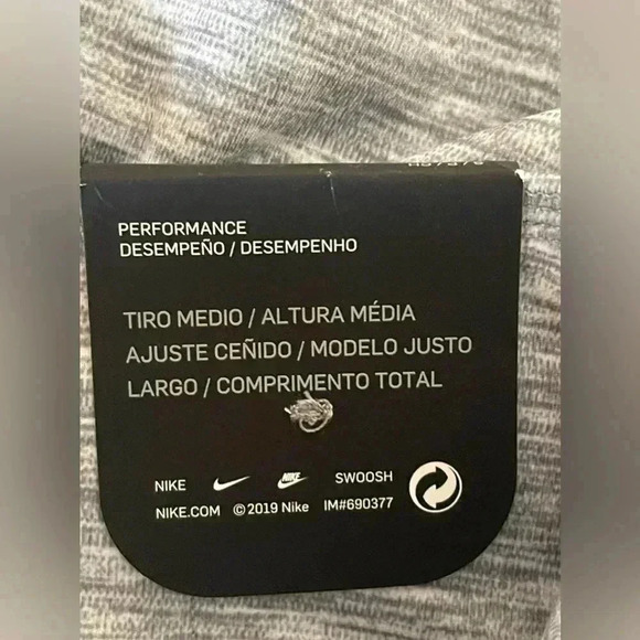 Baylor Nike Leggings - Mid Rise size Small - Picture 9 of 12